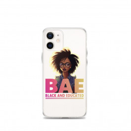 Black and educated iPhone Case