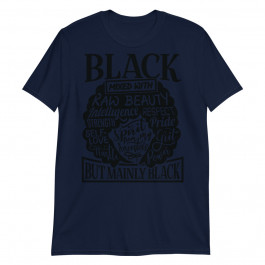 Black Mixed with Raw Beauty Unisex T-Shirt