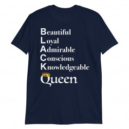 Black Queen Collection Fitted Unisex T-Shirt