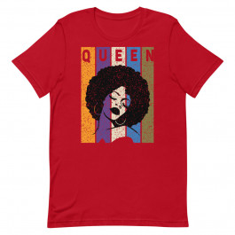 Black Queen Hair T-Shirt