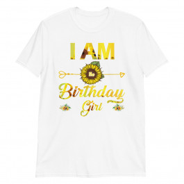 Sunflowers Birthday Girl Unisex T-Shirt