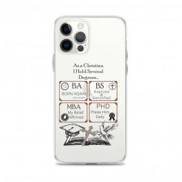 final Christian Degree iPhone Case