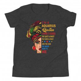 Youth Aquarius Queens Are Born in January T-Shirt