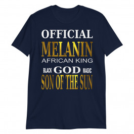 Official Melanin African King Unisex T-Shirt