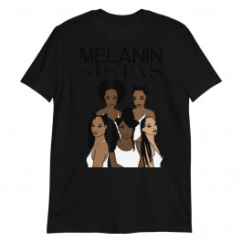 Oheneba Melanin Sistas Black Pride Queen Unisex T-Shirt