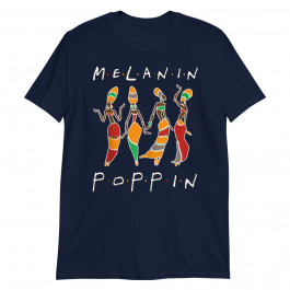 Melanin Queen Black Sistas African American Women Unisex T-Shirt