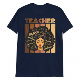 A Awesome Black Teacher Unisex T-Shirt