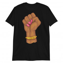 Black Power Feminist Aries Zodiac Sign Unisex T-Shirt