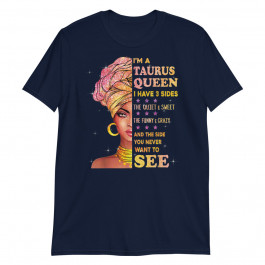 Taurus Zodiac Birthday Gift Taurus Queen Unisex T-Shirt