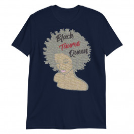 Taurus Zodiac Birthday Afro Gift Unisex T-Shirt