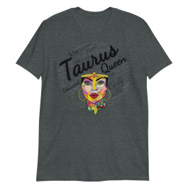 Taurus Queen Shirt Birthday Gift Melanin Taurus Black Girl Unisex T-Shirt