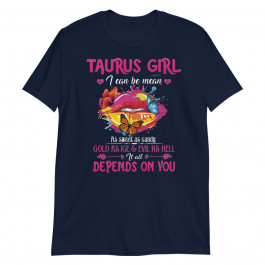 Womens Taurus Girl lips April May Queen Birthday Zodiac Premium Unisex T-Shirt