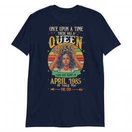 36 years old birthday 36th birthday queen april 1985 Unisex T-Shirt