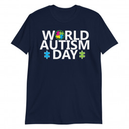 World Autism Day April 2nd Autistic Awareness Puzzle Unisex T-Shirt