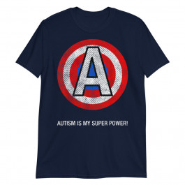 Autism Super Power Motivational Self Esteem Unisex T-Shirt