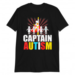 Captain Autism Superhero Autism Awareness Unisex T-Shirt