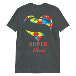 Super Mimi Autism Awareness Unisex T-Shirt