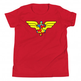 Youth Autism-Superhero-T-shirt-Autism-Gifts-For-Kids T-Shirt