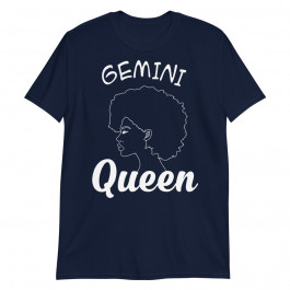 Gemini Queen Horoscope Birthday Gift for Girls Women Unisex T-Shirt