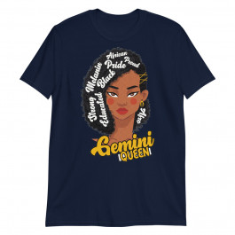 Gemini Queen Born in June Birthday Shirt Astrology Unisex T-Shirt