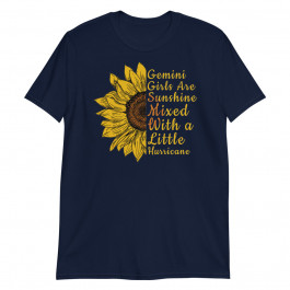 Sunflower Gemini Woman May and June Birthday Queen Gift Pullover Unisex T-Shirt