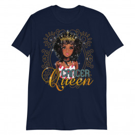 Black Queen Birthday Gift Horoscope Zodiac Cancer Unisex T-Shirt