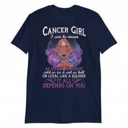 Womens Cancer Girl are Born in June 21 July 22 Birthday Unisex T-Shirt