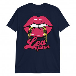 Womens Leo Birthday Queen Unisex T-Shirt