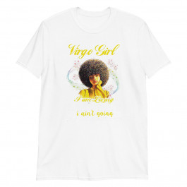 Virgo Girl Shirt Proud Black Queen August September Zodiac Premium Unisex T-Shirt