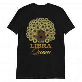 Zodiac Birthday Libra Queen Unisex T-Shirt