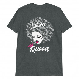 Libra Zodiac Birthday Afro Gift Unisex T-Shirt