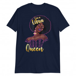 Libra Queen Astrology Sign Birthday Unisex T-Shirt
