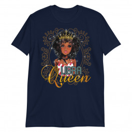Black Queen Birthday Gift Horoscope Zodiac Libra Unisex T-Shirt