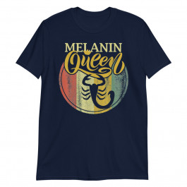 Scorpio Black Queen Melanin November Birthday Unisex T-Shirt
