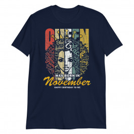 November Queen Shirts for Women Zodiac Sagittarius Scorpio Unisex T-Shirt