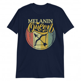 Sagittarius Black Queen Melanin December Birthday Woman Unisex T-Shirt