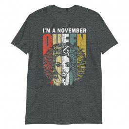 November Queen Shirts for Women Zodiac Sagittarius Scorpio Unisex T-Shirt