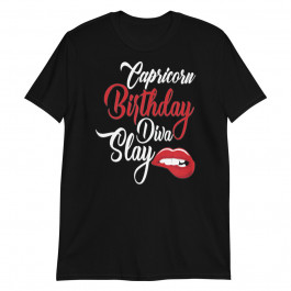 Women's Capricorn Queen January December Girl Birthday Unisex T-Shirt