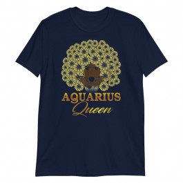 Zodiac Birthday Aquarius Queen Unisex T-Shirt