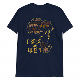 Women's Pisces Queen Birthday Zodiac Costume Unisex T-Shirt